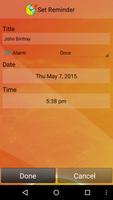 Alarm Clock - Reminder App capture d'écran 1