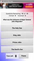 US Civil War Quiz APK download