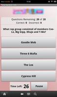 Hip Hop Music Trivia screenshot 1