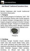 Alat Musik Daerah Sumatera capture d'écran 2