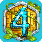 Treasures Of Montezuma 4 Free. Match-3 game ไอคอน