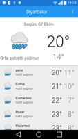 Diyarbakır - hava durumu الملصق
