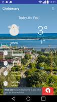 Cheboksary - weather poster