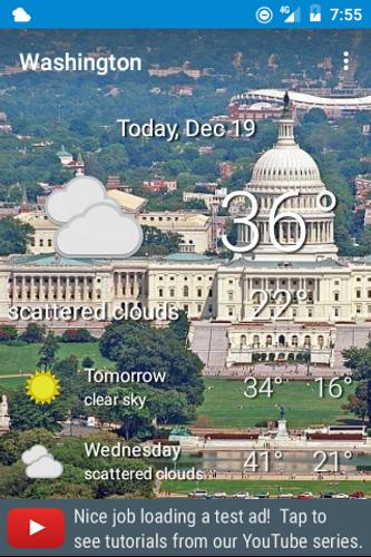 Washington Dc The Weather For Android Apk Download