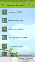 Masteran Burung Cendet JUARA স্ক্রিনশট 2