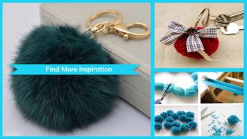 Adorable DIY Pom Pom Keychains 스크린샷 1