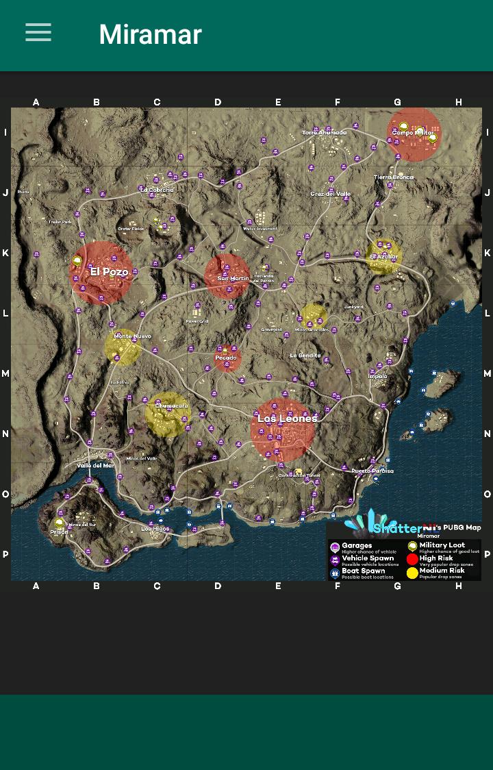 Miramar map pubg фото 90