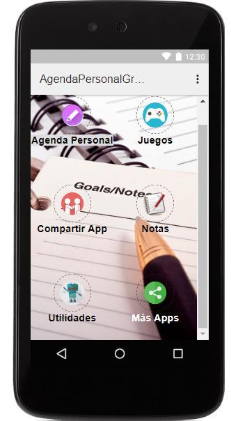 App agenda personal