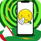 Sneeze funny sounds icon
