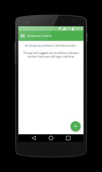 Temporary Contacts Manager 2.0 APK + Mod (Unlocked) for Android