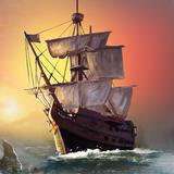 Age of Pirate Ships: Pirate Ship Games simgesi