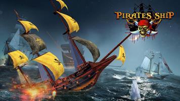 Age of Pirate Ships: Pirate Ship Games Affiche
