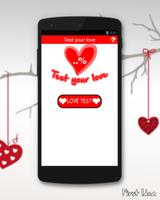 Test your love Affiche