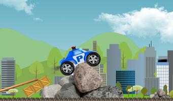 Robocar Highway Poli Racer Affiche