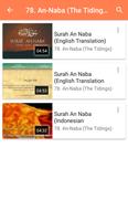 Quran Recitation by Mishary Rashid Alafasy Juz 30 capture d'écran 2