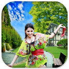 photo background changer – background blur editor ikon