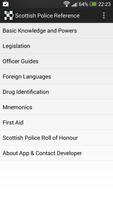 Scottish Police Reference Lite Affiche