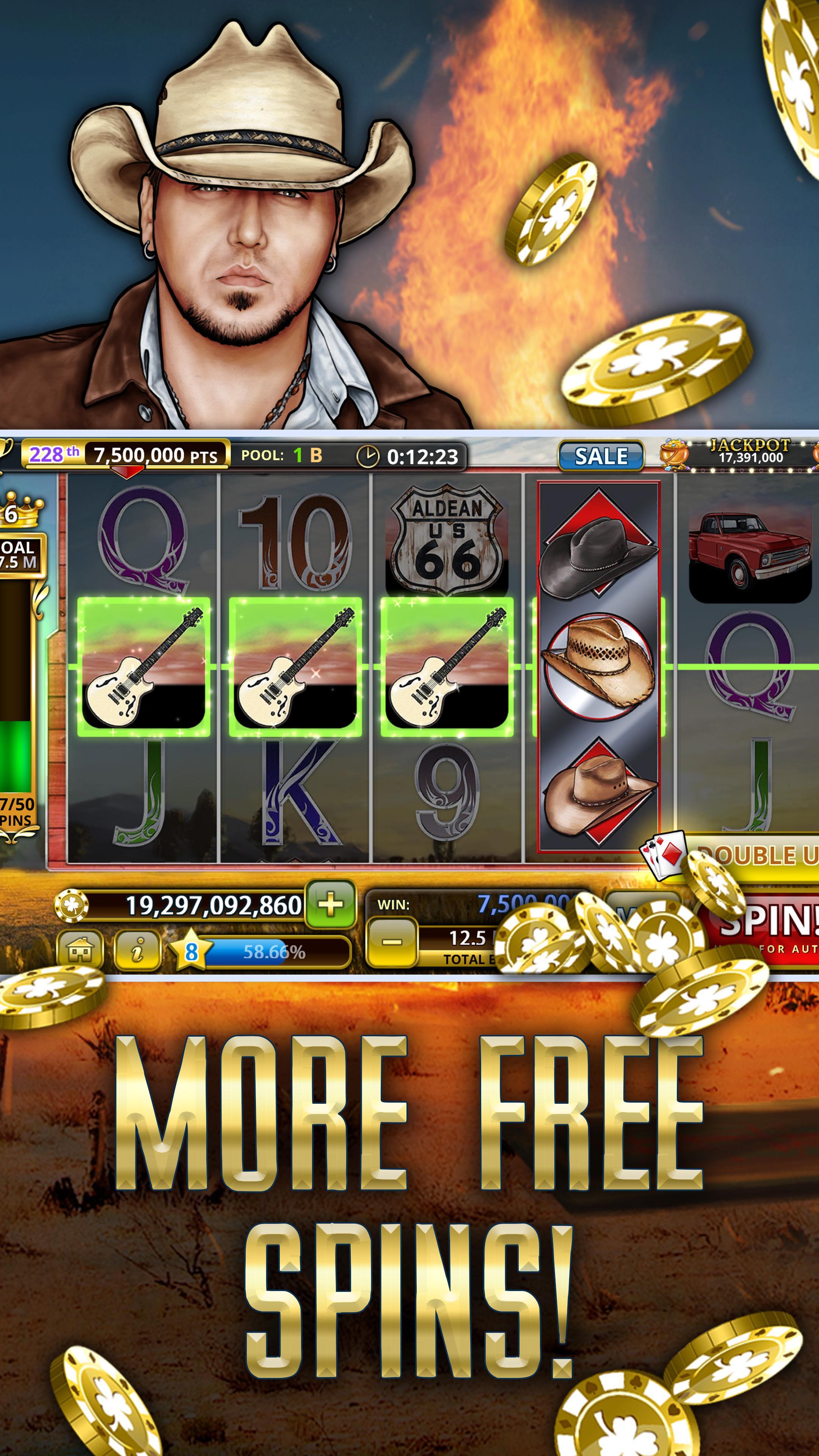 Jason Aldean Free Slot Games Casino! Free Slot App for ...