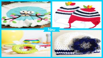 Adorable Crochet Baby Shower Gifts Affiche