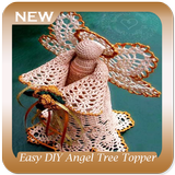 Easy DIY Angel Tree Topper Crochet icône