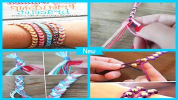 Easy DIY Breaded Bracelet Step by Step Affiche