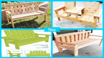 Great DIY Outdoor Bench Projects Affiche