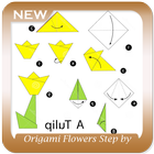 Origami Flowers Step by Step Zeichen