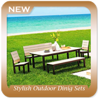 Stylish Outdoor Dining Sets ไอคอน