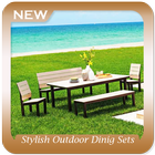 Stylish Outdoor Dining Sets icône