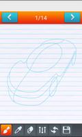 Learn to Draw Cars capture d'écran 3