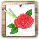 Learn to Draw Flowers आइकन