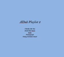 AlDub Playlist 2 Lyrics Poster