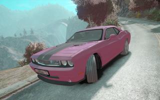 Car Driving Dodge Racing Challenger Simulator постер