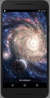 Cosmic Galaxy Live Wallpaper capture d'écran 3