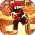 Block Survival Ninja Diverse icon