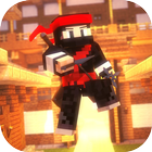 Block Survival Ninja Diverse icône