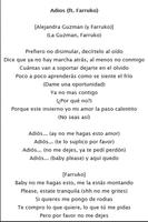 Alejandra Guzmán Letras โปสเตอร์
