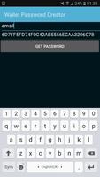 Wallet Password Creator Plakat