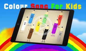 Colour Song For Kids Affiche