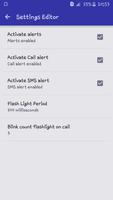 Flash Alerts on Call and SMS capture d'écran 2