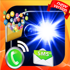 Alert flash For Call and SMS icon