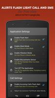 Alerts Flash Light CALL & SMS screenshot 2