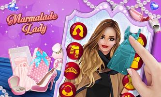 برنامه‌نما Marmalade Lady: Stylish Dress عکس از صفحه