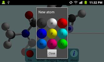 Molecular Constructor captura de pantalla 1