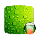 APK Theme Green Drops