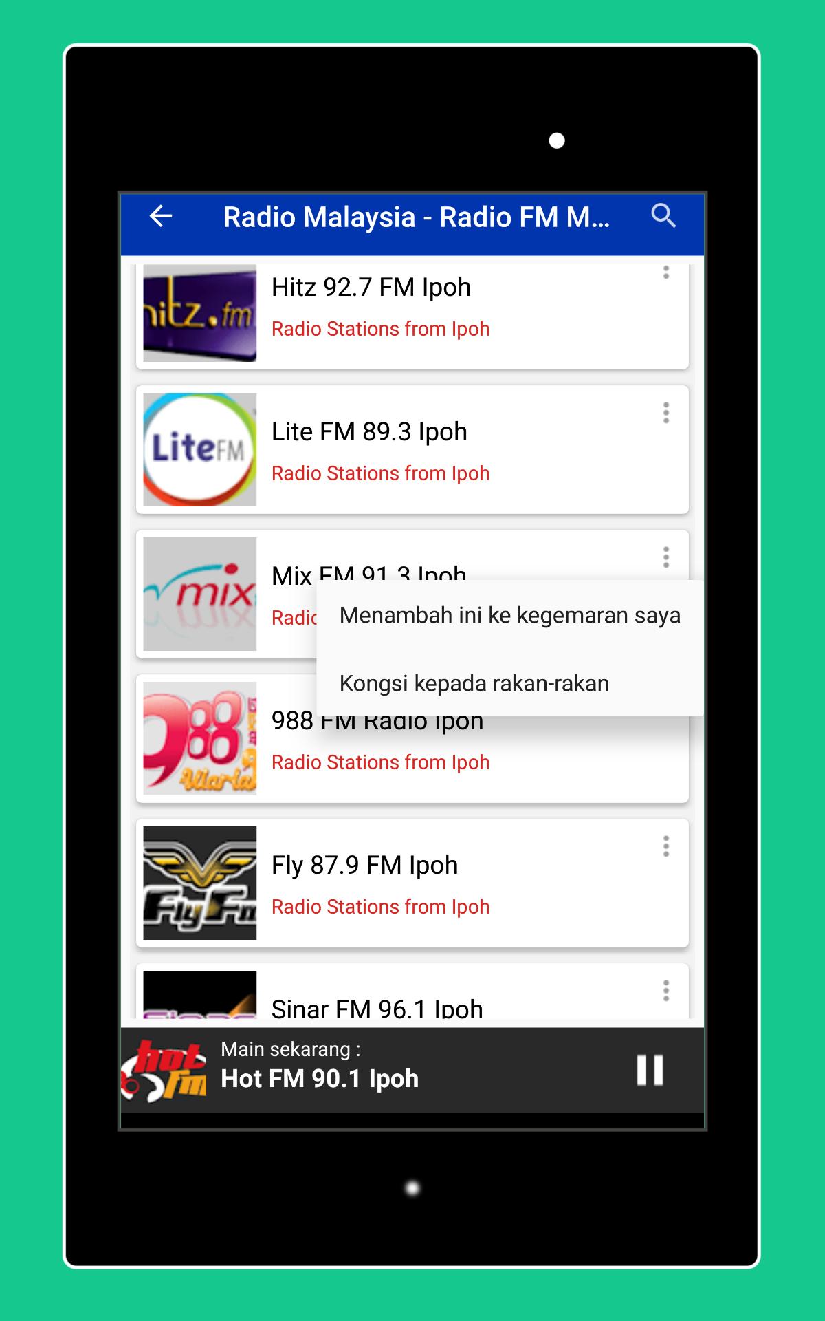 Radio Malaysia - Radio FM Malaysia - Online Radios for ...