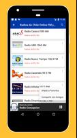 Radios de Chile Online FM y AM - Emisoras Chilenas capture d'écran 3