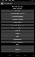Merit Badge App capture d'écran 3