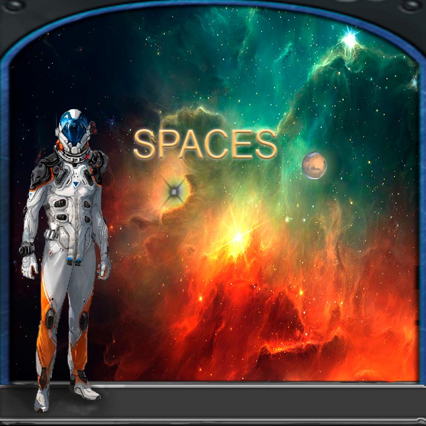 Spaces. Space. Демо Постер.