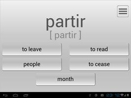 Learn most used French words Screenshot 3